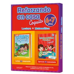 EDICIONES COQUITO - Pack Reforzando en Casa 6 - 7 años