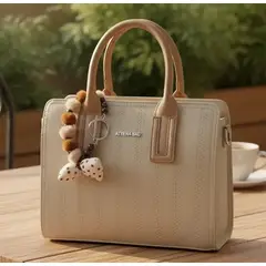 GENERICO - Cartera tamaño A5 Athena Bag con charm