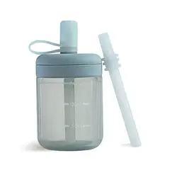 VERSATINO - Vaso Evolutivo con Doble Sorbete - Azul