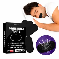 GENERICO - Cinta Parche Bucal Tape para Dormir Antironquidos Respira Mejor