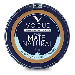 VOGUE - Polvo Compacto Mate Natural Tono Gitano