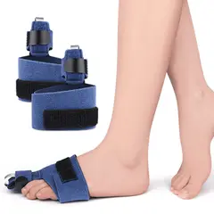 GENERICO - Corrector de Juanete Ajustable con Soporte Metálico Protector Dedos Pie Comodidad Uso Diario