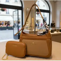 GOLDEN WOLF - Cartera baguette lazo - 2 piezas