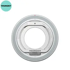YOUNGKIT - Soporte Anillo Magnético Dual-Magnetic 360° Rotación - Silver