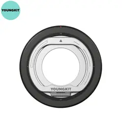 YOUNGKIT - Soporte Anillo Magnético Dual-Magnetic 360° Rotación - Black