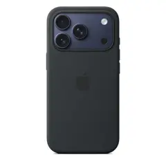 GENERICO - CASE SILICONA PARA IPHONE 17PRO NEGRO