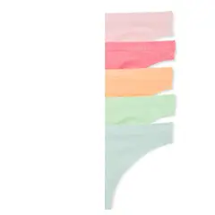 VICTORIA'S SECRET - CALZON TANGA VICTORIA’S SECRET COLORS PACKX5