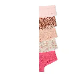 VICTORIA'S SECRET - CALZON ENCAJE VICTORIA’S SECRET PACKX5 ROSA