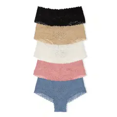 VICTORIA'S SECRET - CALZON ENCAJE VICTORIA’S SECRET PACKX5 AZUL