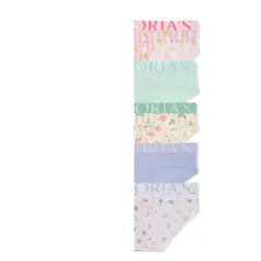 VICTORIA'S SECRET - CALZON HIPHUGGER VICTORIA’S SECRET PACKX5 FLORES