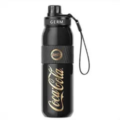 GERM - Botella térmica deportiva Coca Cola x 580ml 19oz Negro