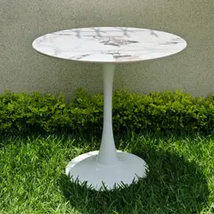 MIN CITY HOME - Mesa Blancas Redondas