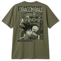 DRAGON BALL - POLO BAS MC HOMBRE VERDE HOJA