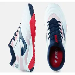 Joma - ZAPATILLA FUTBOL POWERFUL CELESTE AZUL ROJO