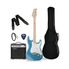 JAY TURSER - PACK GUITARRA ELECTRICA 29 JT-300M-LPB-M-U; FREEMAN GA-20RT AMPLIFICADOR 15W; ACCESORIOS