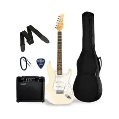 JAY TURSER - PACK GUITARRA ELECTRICA 46 JT-300-IV-A-U; MCALLISTER EGA15 AMPLIFICADOR 15W; ACCESORIOS