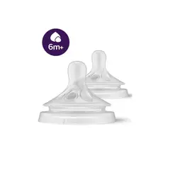 MUNCHKIN - Tetina Natural Response 3.0 X2 Flow 6 - 6m+