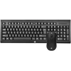HP - KM100 Kit Teclado y Mouse Gamer con Cable USB