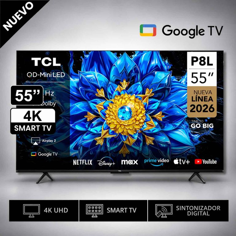 Televisor 55 QLED Premium 4k 55P8L Google TV