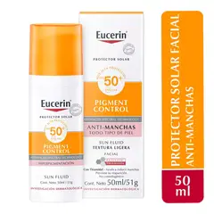 EUCERIN - Crema Facial Sun Pigment Control FPS 50