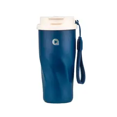 SCOOL - Vaso Aqua Mug 500 ML doble toma Navy 400434
