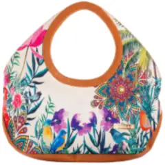 CHULA TULUM - CARTERA MODELO MINI NICOLE DISEÑO FLOR DE VERANO
