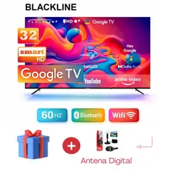 BLACKLINE - TELEVISOR 32 HD SMART GOOGLE TV BL32-T3000HD + Antena Digital