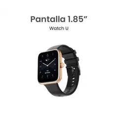 MOVISUN - Smartwatch Watch U – 1.85 pulgadas, Llamadas Bluetooth, IP67, Monitor de Salud, Perilla Interactiva