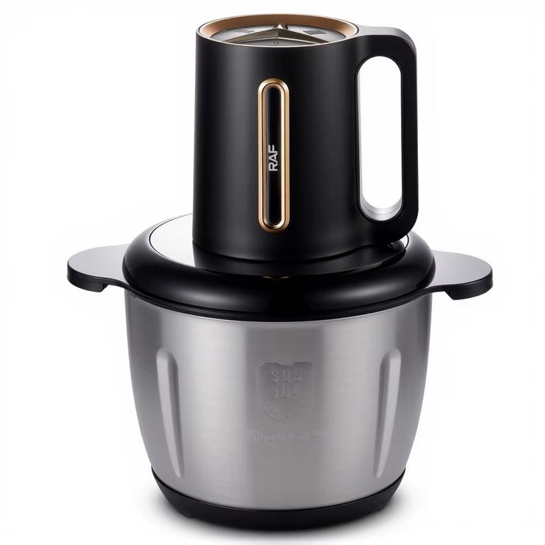Picadora de Alimentos RAF 3 Lts 400w Inox. Negro R7721