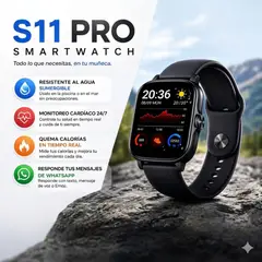 OEM - RELOJ INTELIGENTE S11 PRO , IP68 HASTA 10Mt, CON RESPUESTA DE WHATSAPP, CHATGPT