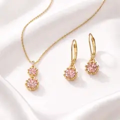 Yanbal - SET COLLAR + ARETES FLORALIA ROSE