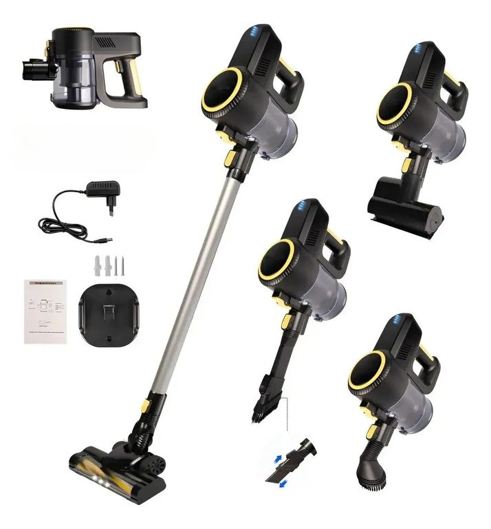 Aspiradora Vertical Inalámbrica Potente Mano Portátil 5 En 1