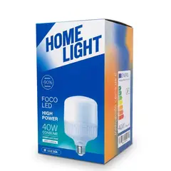 HOME LIGHT - Foco LED Botella High Power 40W Luz día - Alta Potencia