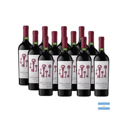 GOURMET 117 - VINO TINTO BODEGA PRIVADA COLECCION CABERNET SAUVIGNON X 750 ML x12