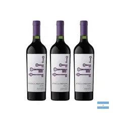 GOURMET 117 - VINO TINTO BODEGA PRIVADA COLECCION MALBEC X 750 ML x3