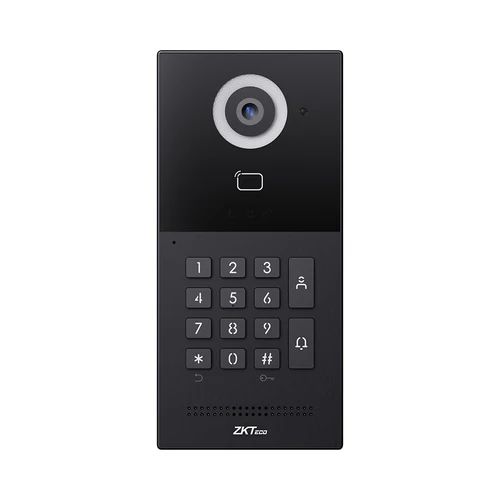 VIDEO PORTERO POE 2MP- 2 RELAY IP65 ALUMINIO VIDRIO TEMPLADO ABS KEYPAD 20K USUARIOS 20K TARJETAS