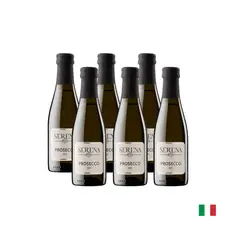 GOURMET 117 - VINO ESPUMANTE SERENA WINES PROSECO DOC FRIZZANTE SCREW CAP X 200 ML x6
