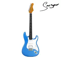 SMIGER - Guitarra Eléctrica HSS Azul - L G1M H MBL Marca tipo Ibanez