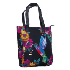 CHULA TULUM - CARTERA MODELO TOTE YUTE DISEÑO COLIBRI PENSAMIENTO