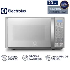 Electrolux - Horno Microondas 20 Litros EMDO20S2GSRUG