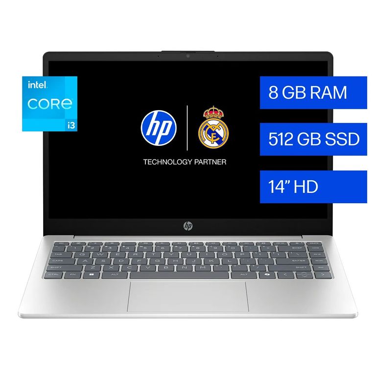 Laptop Intel Core I3 8GB 512SSD 14HD Win11 14-EP0132LA