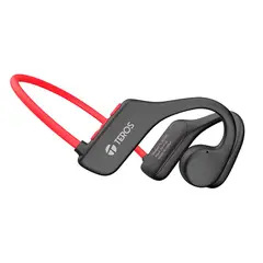 Teros - Audífonos de Conducción de Aire con IPX5resistente al agua 6.5h Rojo - TE-8078R