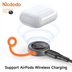 MCDODO - Cargador Para Apple Watch y Airpods - Lightning y Puerto C -