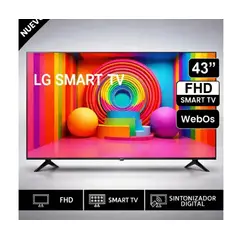 LG - Televisor 43 FHD Smart TV AI 43LR6000PSA