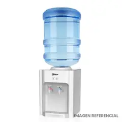 OSTER - Dispensador de agua eléctrico de mesa OS-PWDA233W Blanco 3-5 galones