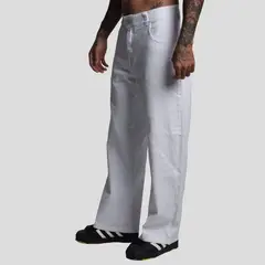 THE CULT - PANTALON DENIM CONFORT - ENTALLE BAGGY - DENIM PREMIUM - OVERSIZE