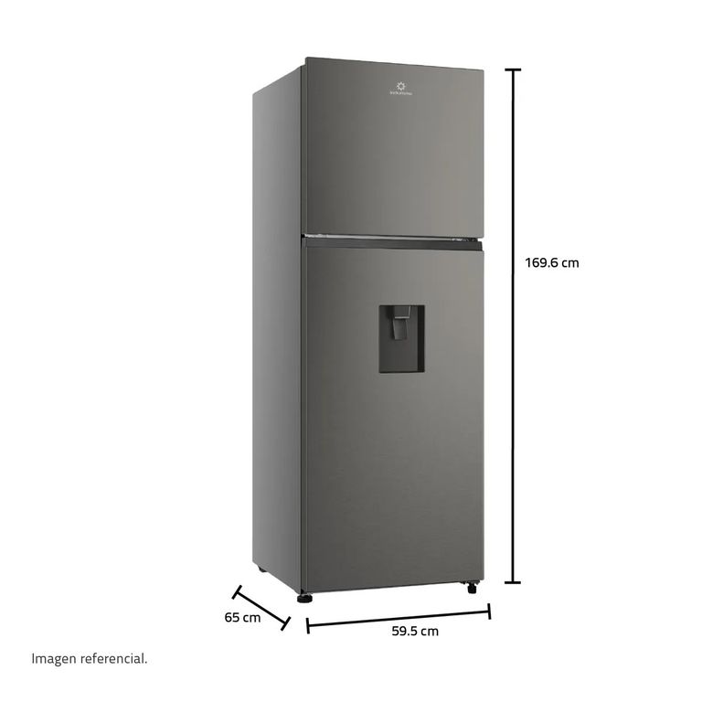 Refrigeradora 324 Litros Croma con Dispensador de Agua No Frost RI-439DI (Nuevo Modelo)