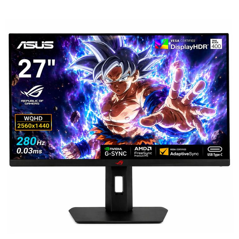 Monitor Gamer ROG Strix OLED XG27ACDMS 27” QHD 280Hz 0.03ms QD-OLED