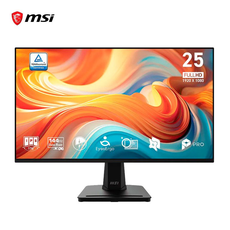 Monitor gamer 24.5 pulgadas FHD IPS 144Hz 1ms Adaptive Sync HDMI VGA PRO MP251 E14L