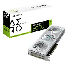 GIGABYTE - Tarjeta de Video GeForce RTX 5060 AERO OC 8G 8GB GDDR7 PCI Express 5.0
